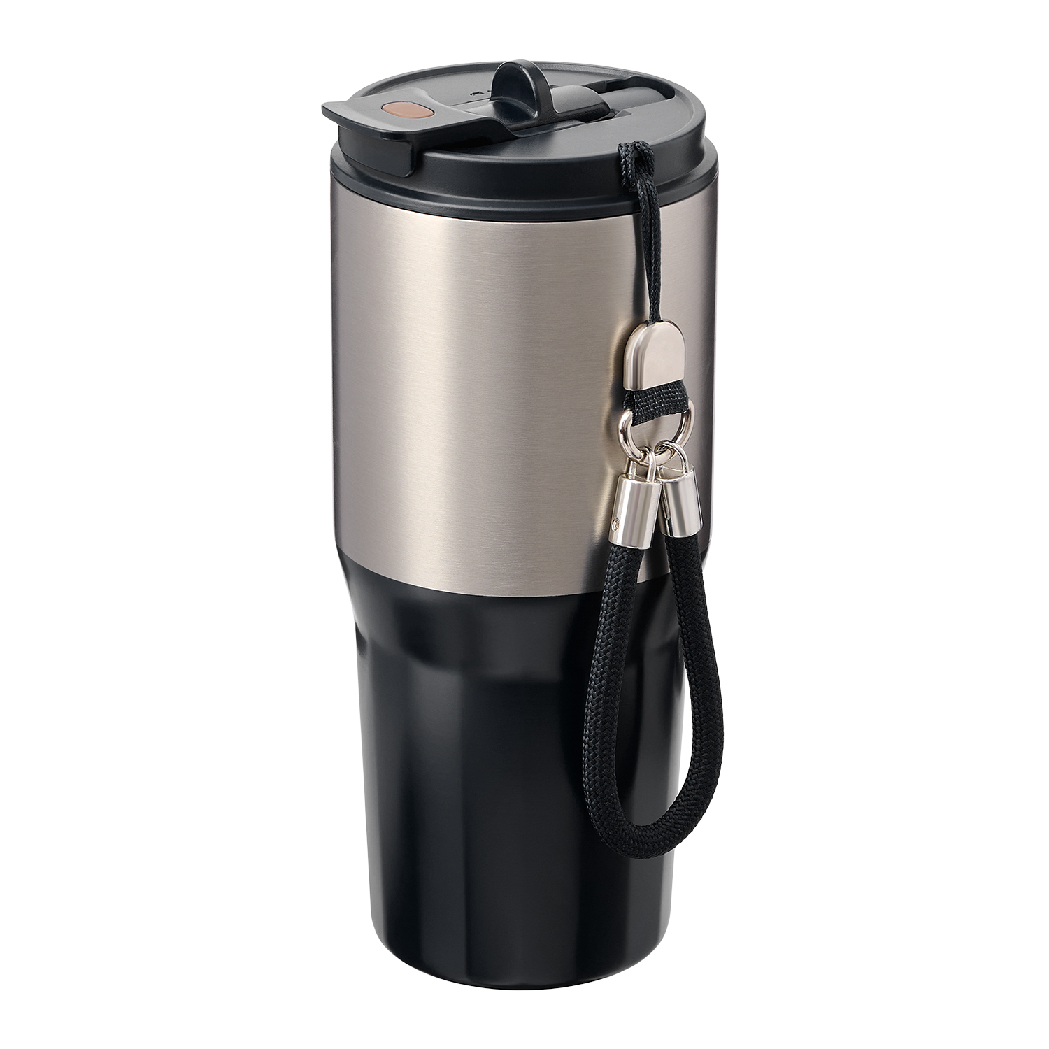 Термокружка вакуумная Авеню (Avenue), черная