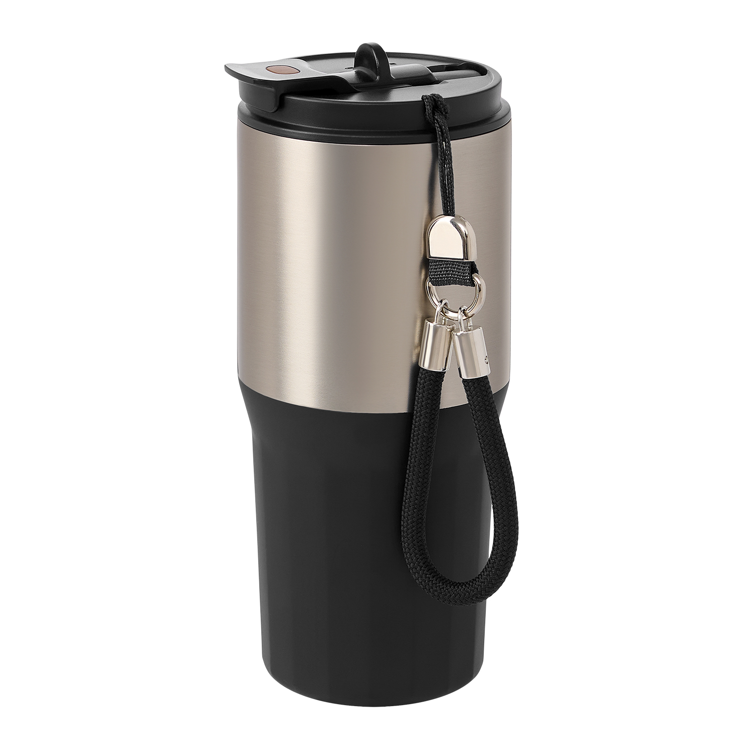 Термокружка вакуумная Авеню (Avenue), черная