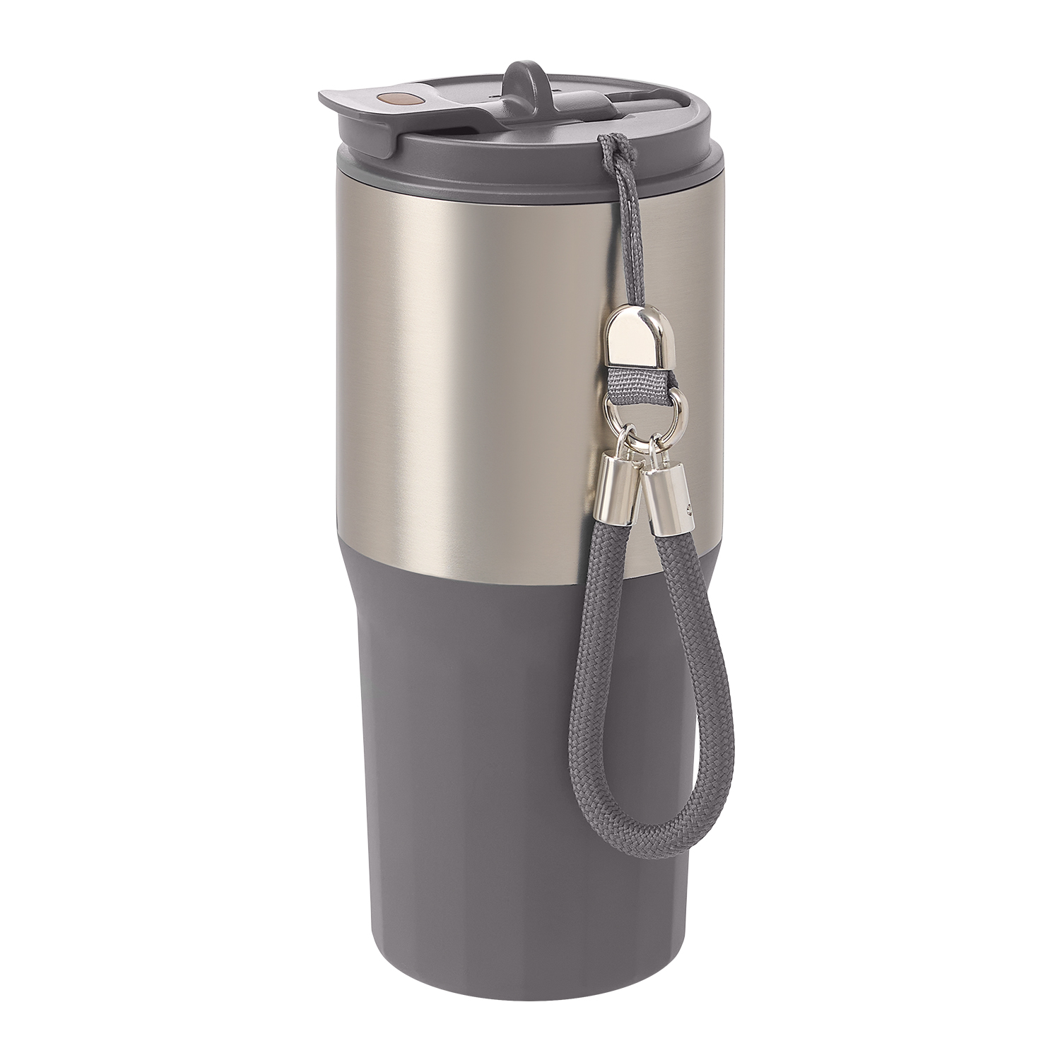 Термокружка вакуумная Авеню (Avenue), серая