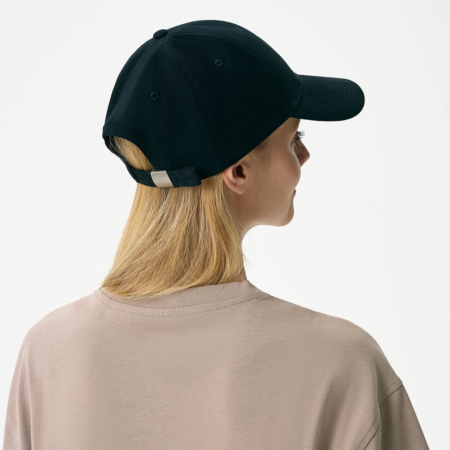 Бейсболка Аксис (Axis), 6 клиньев, черный