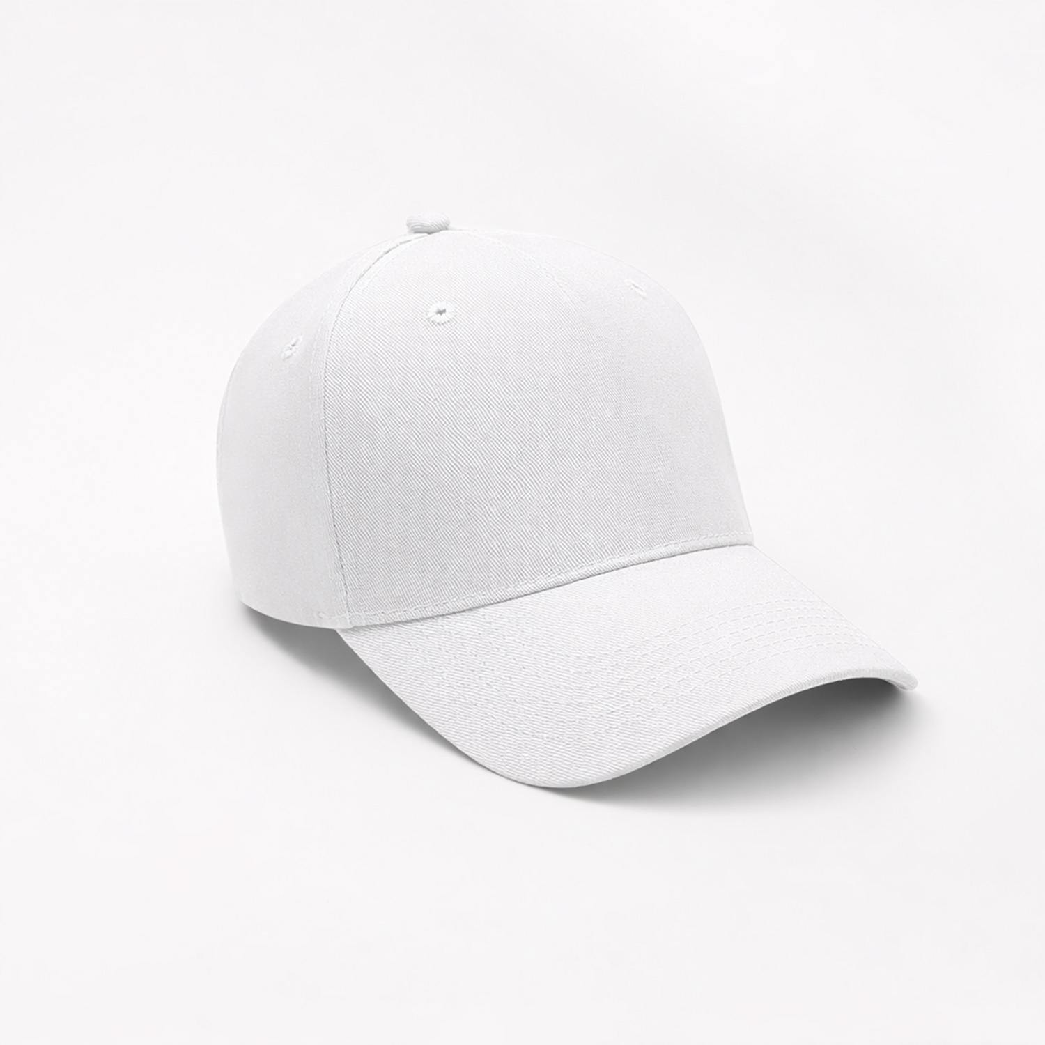 Бейсболка Фит (Fit), 5 клиньев, белый