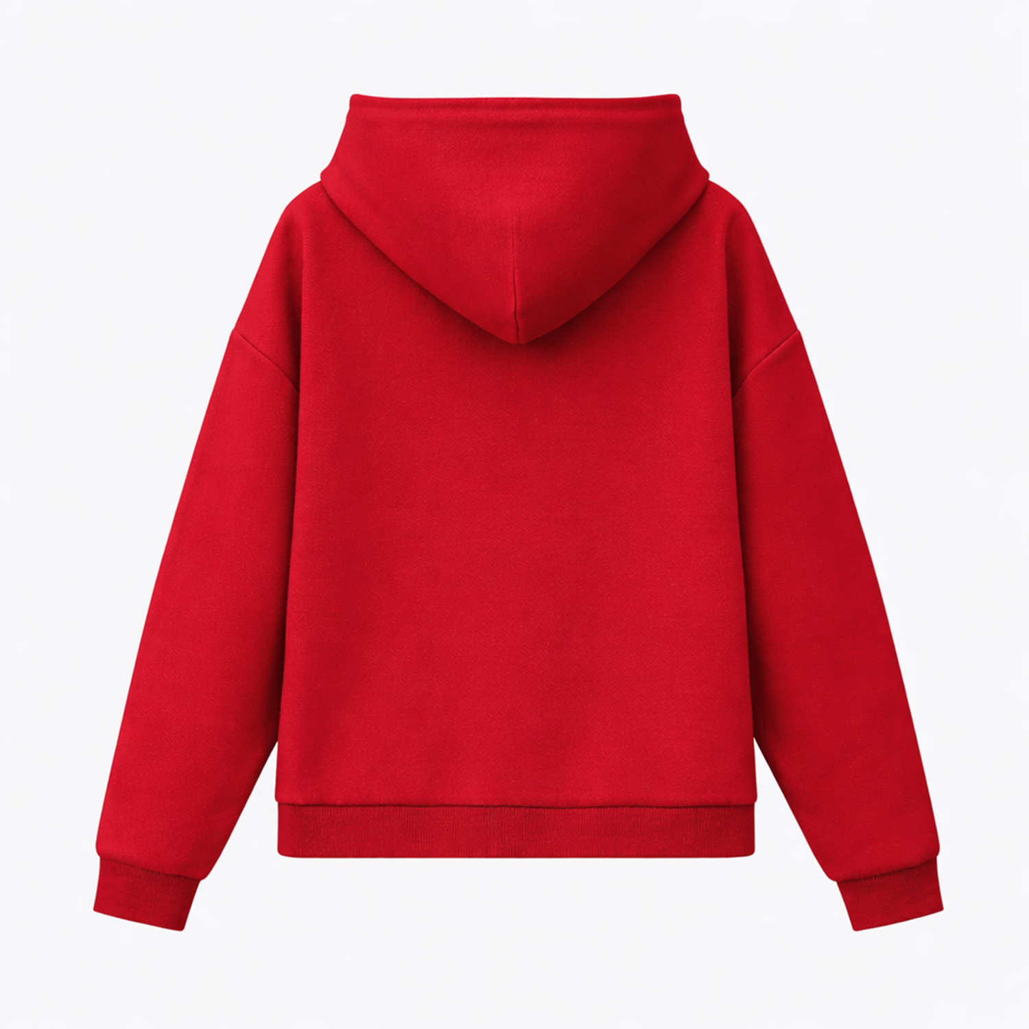 Худи релакс унисекс Баланс (Balance), с начесом, красный, размер XL/2XL