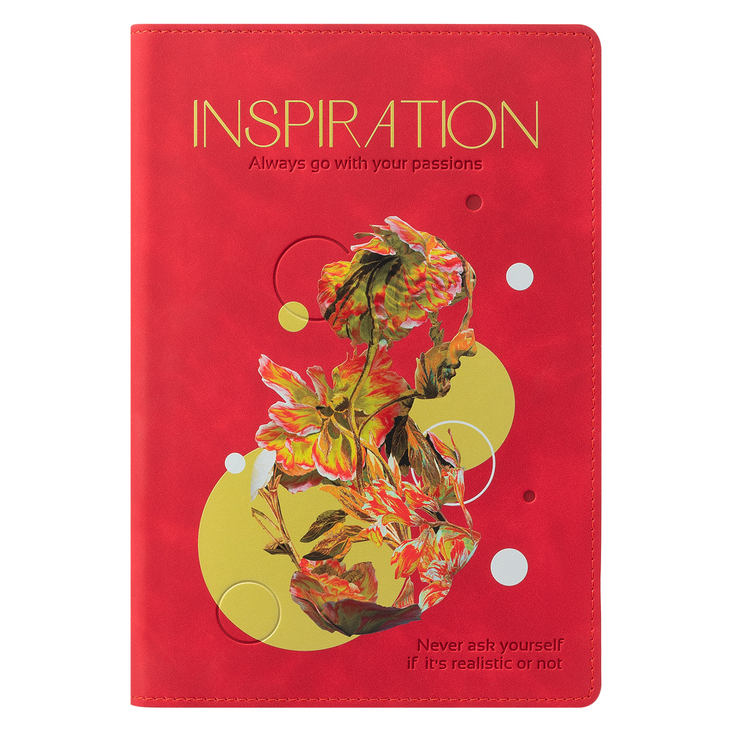 Ежедневник Верона (Verona) недатированный, красный (без упаковки, без стикера)