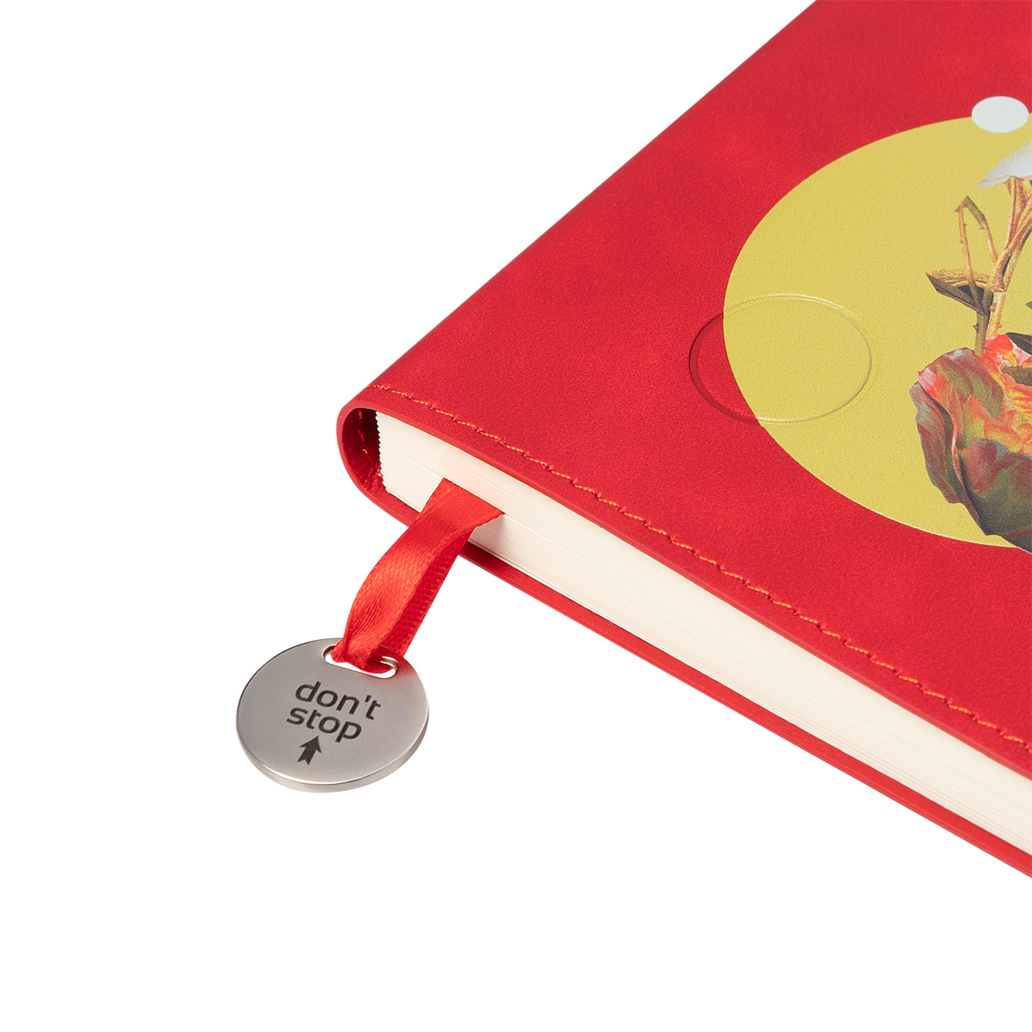 Ежедневник Верона (Verona) недатированный, красный (без упаковки, без стикера)