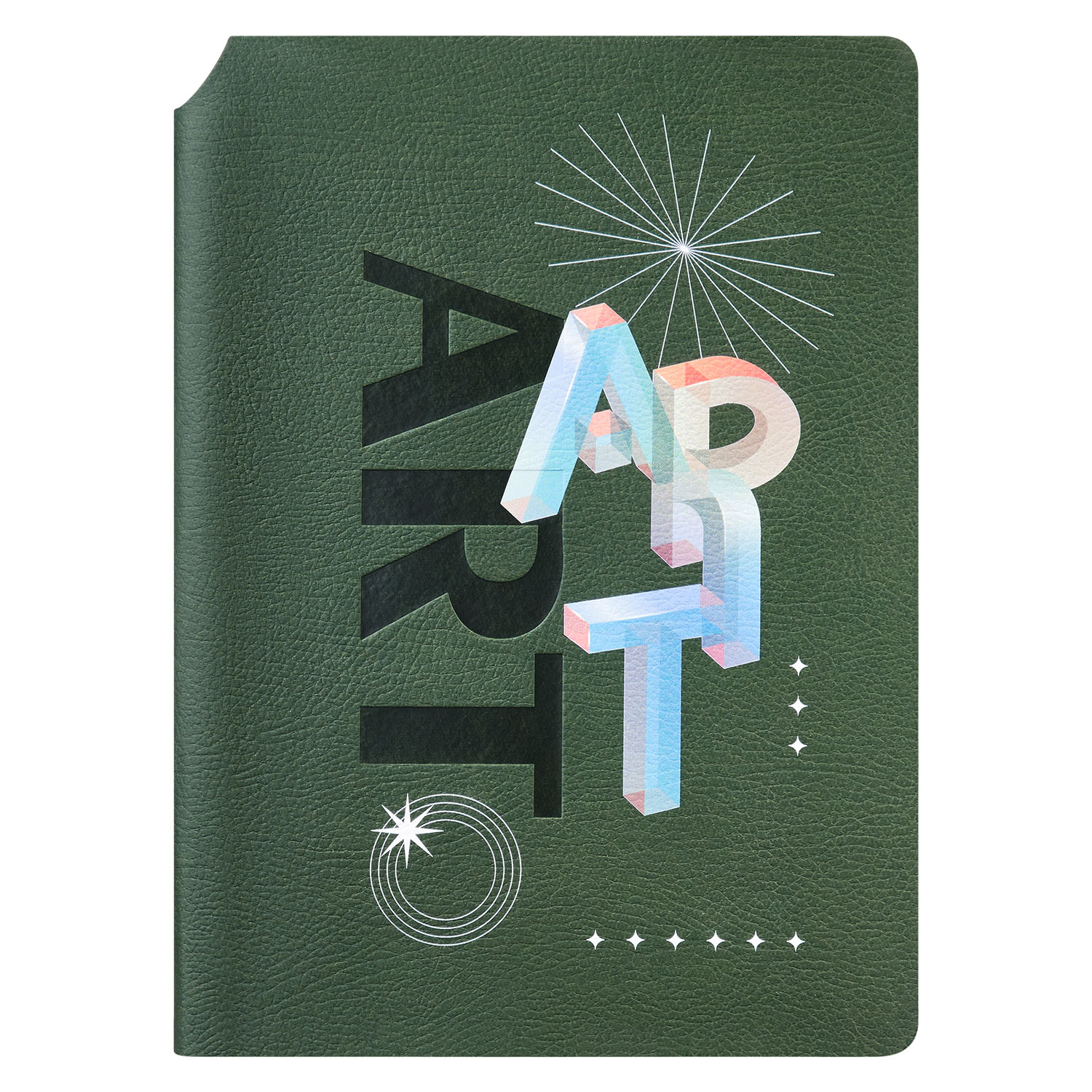 Ежедневник Молто (Molto) недатированный, серебряный (без упаковки, без стикера)