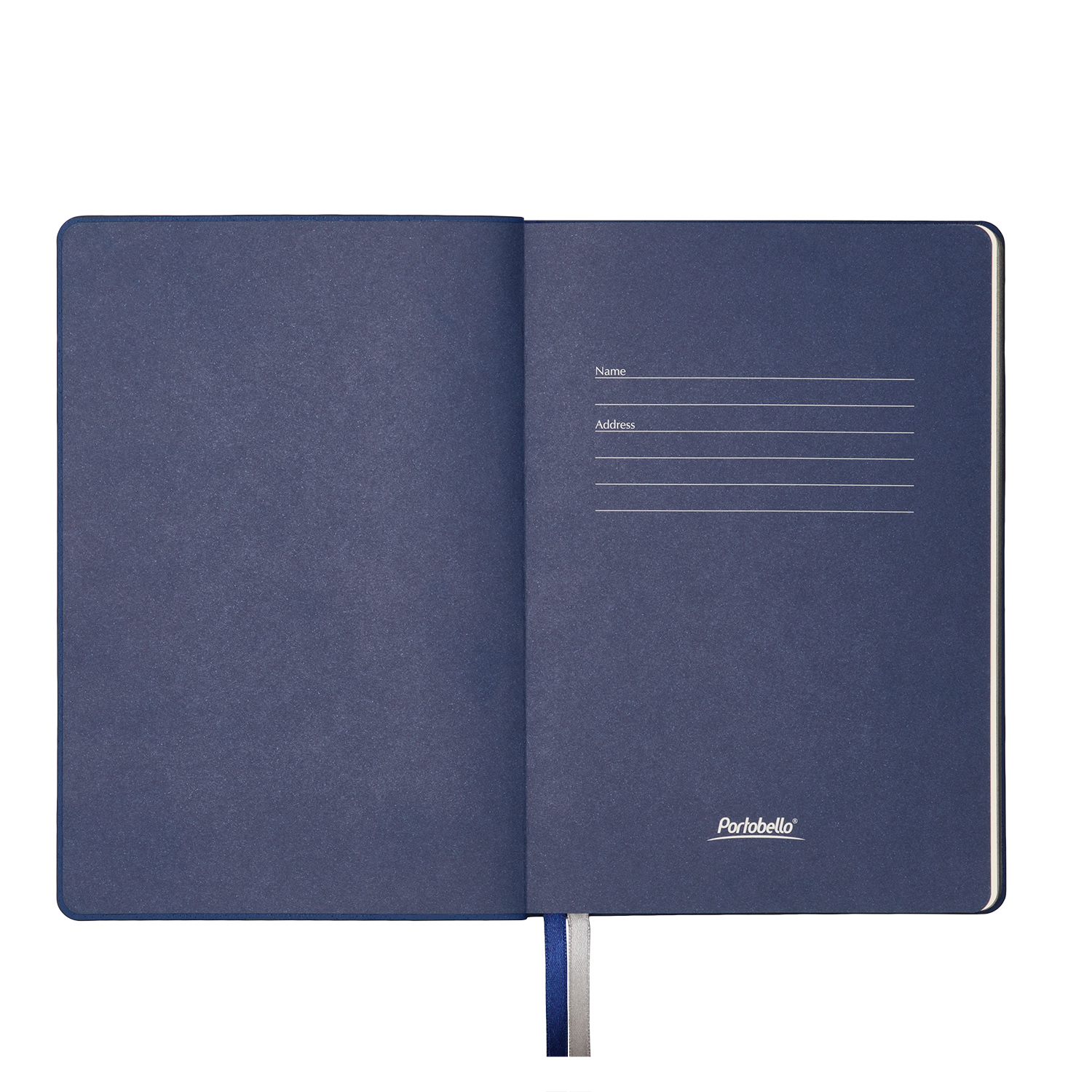 Ежедневник Мун Ривер (Moon River) недатированный, синий (без упаковки, без стикера)