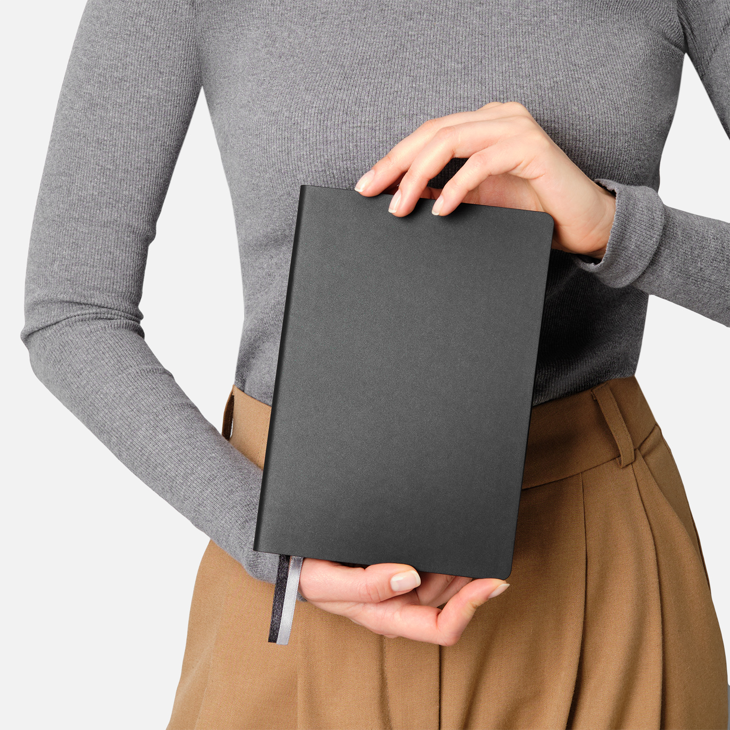 Ежедневник Мун Ривер (Moon River) недатированный, черный (без упаковки, без стикера)