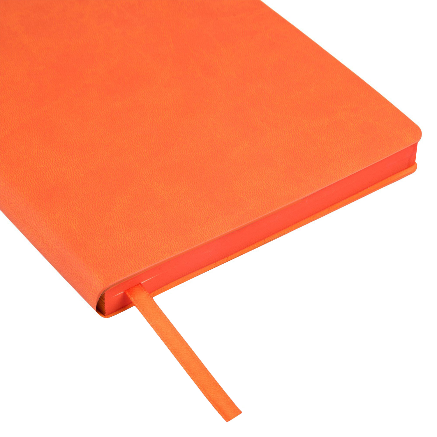 Ежедневник Латте (Latte NEW) недатированный, оранжевый/оранжевый (без упаковки, без стикера)