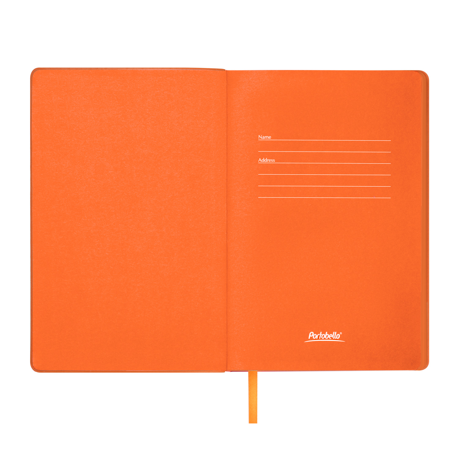 Ежедневник Латте (Latte NEW) недатированный, оранжевый/оранжевый (без упаковки, без стикера)