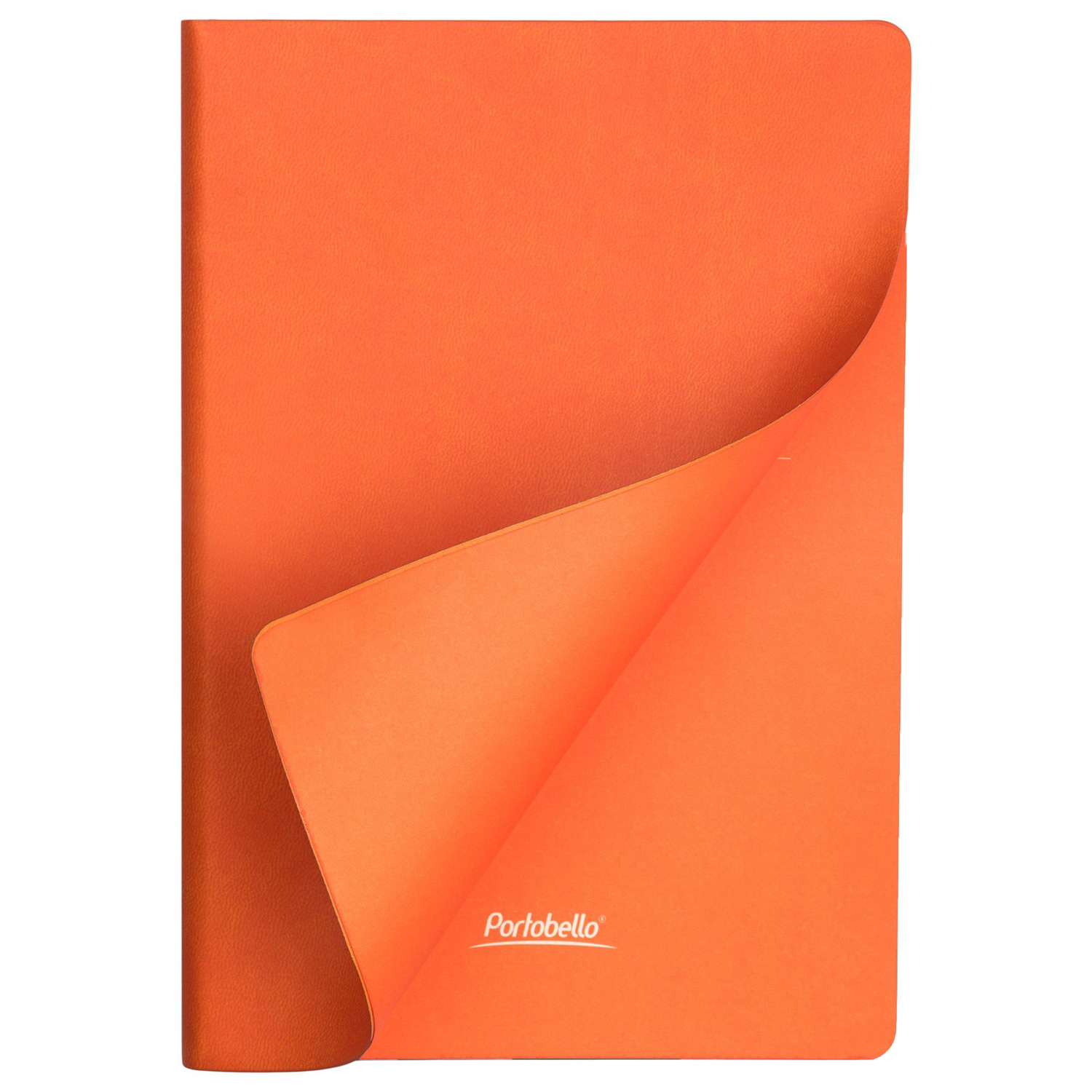 Ежедневник Латте (Latte NEW) недатированный, оранжевый/оранжевый (без упаковки, без стикера)