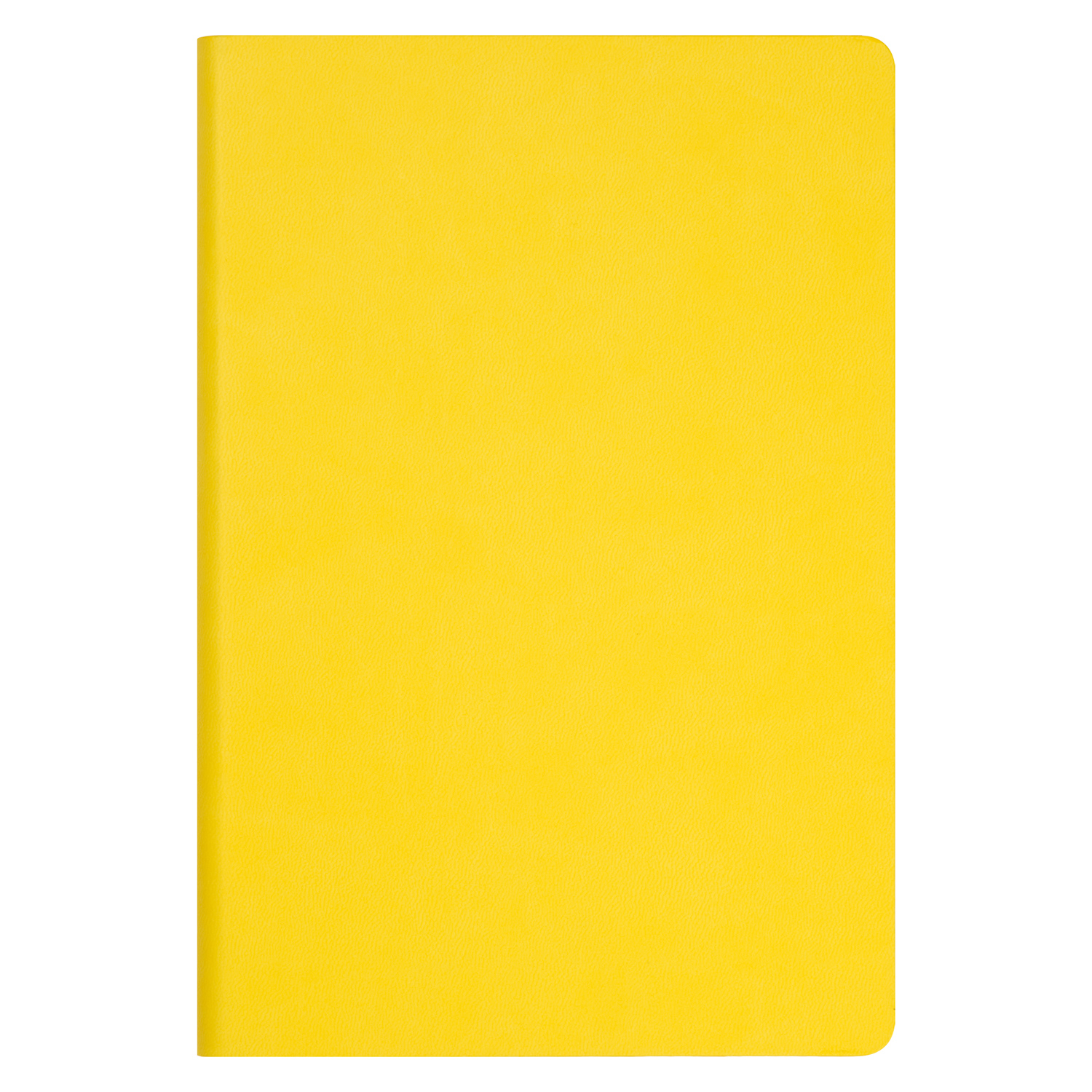 Ежедневник Латте (Latte NEW) недатированный, желтый/желтый (без упаковки, без стикера)
