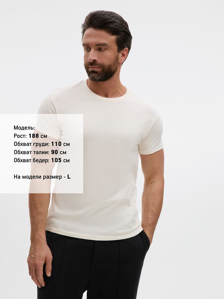 Футболка Regent 150 светло-бежевая, размер S