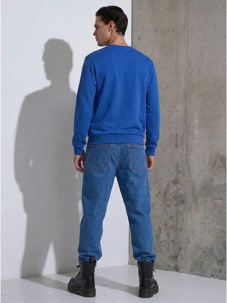 Свитшот Basic, синий, размер 3XL