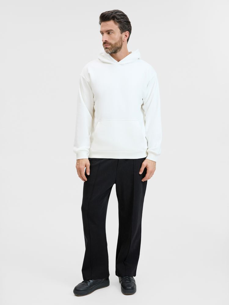 Худи унисекс оверсайз Songo, молочно-белое, размер XS/S