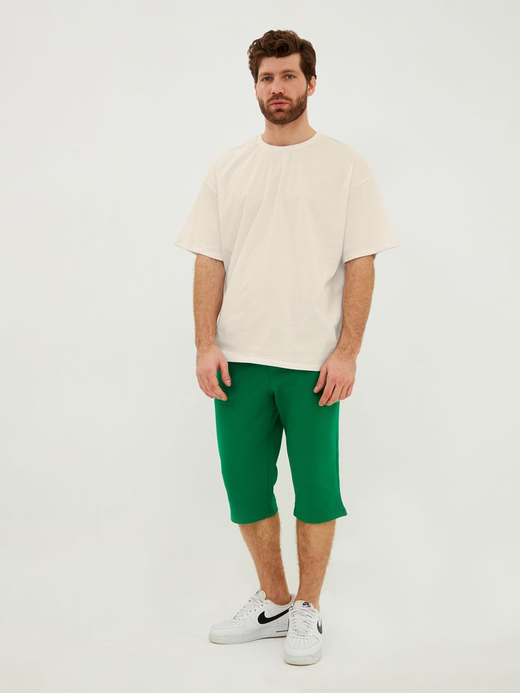 Футболка Oversize Premium, молочно-белая, размер XXL