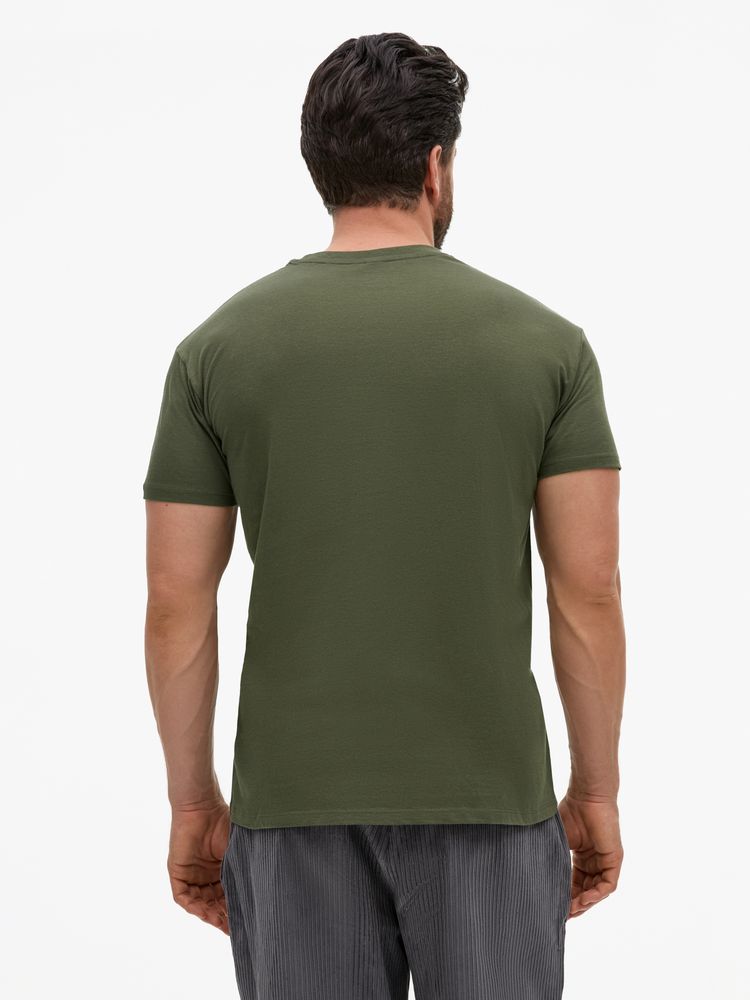 Футболка унисекс Regent 150, темный хаки, размер 5XL