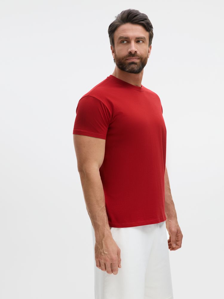 Футболка Imperial 190 вишнево-красная, размер S