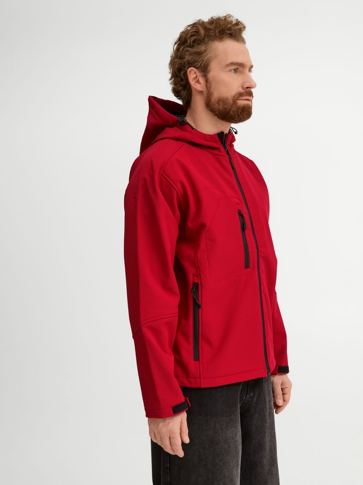 Куртка мужская с капюшоном Replay Men красная, размер S