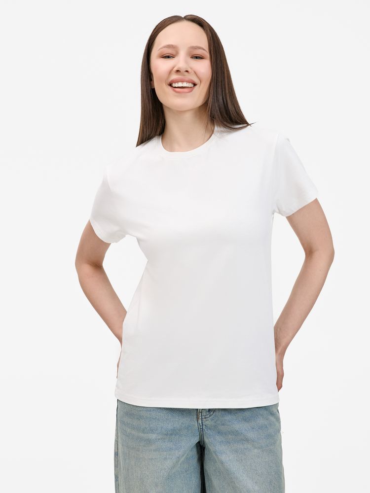 Футболка унисекс T-Bolka 200, белая, размер S