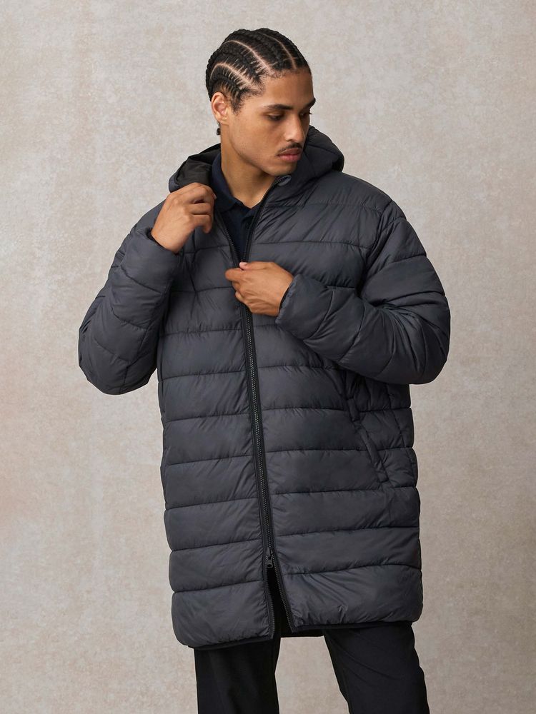 Куртка-парка унисекс Reverse, черная, размер L