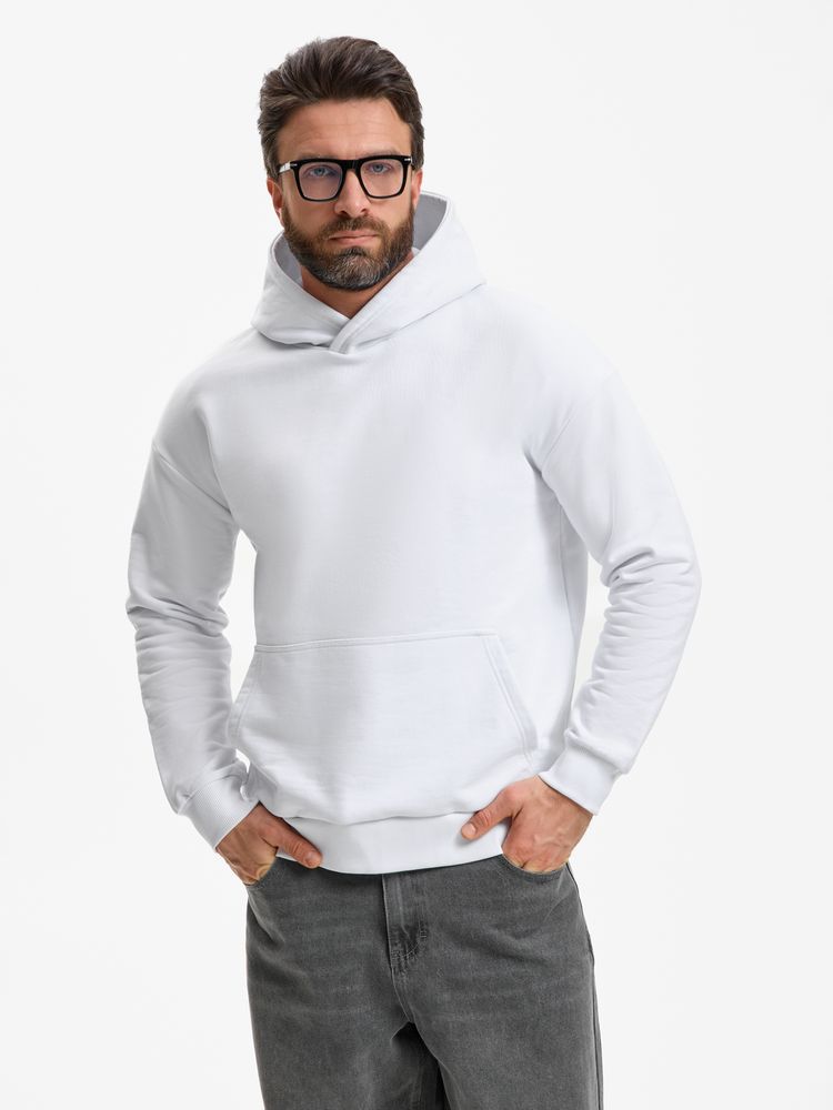 Худи унисекс оверсайз Daylero, белое, размер 3XL/4XL