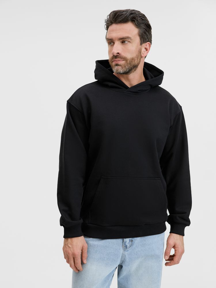 Худи унисекс оверсайз Songo, черное, размер XS/S