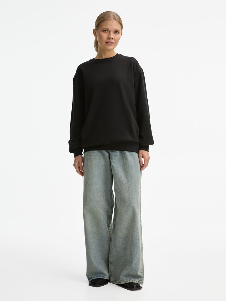 Свитшот унисекс Columbia, черный, размер XS