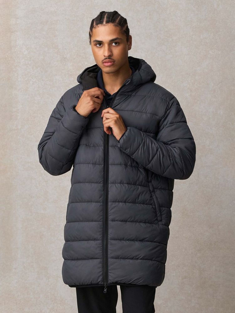 Куртка-парка унисекс Reverse, черная, размер L