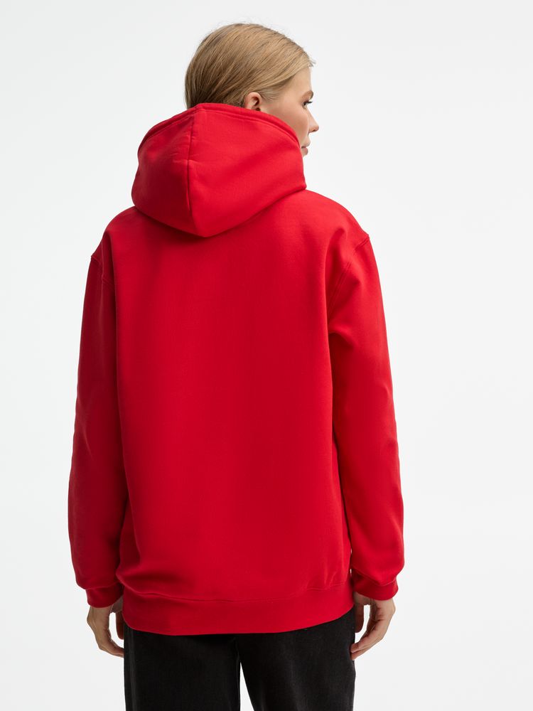 Худи унисекс Condor, красное, размер 3XL