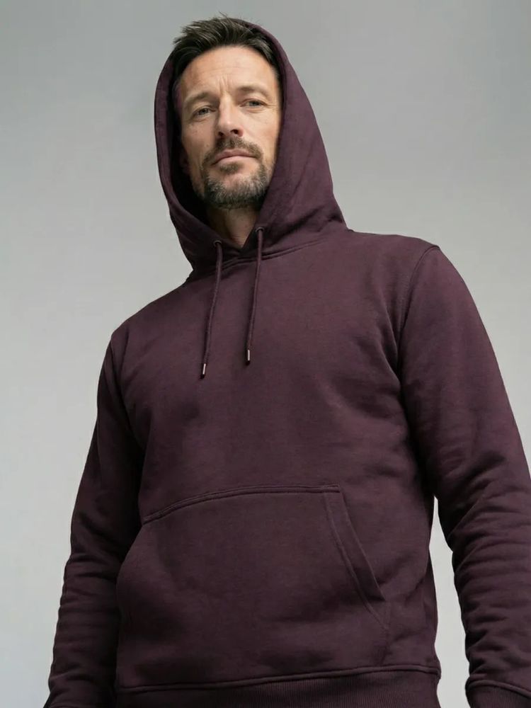 Худи Premium Heavy, коричневое (шоколад), размер L