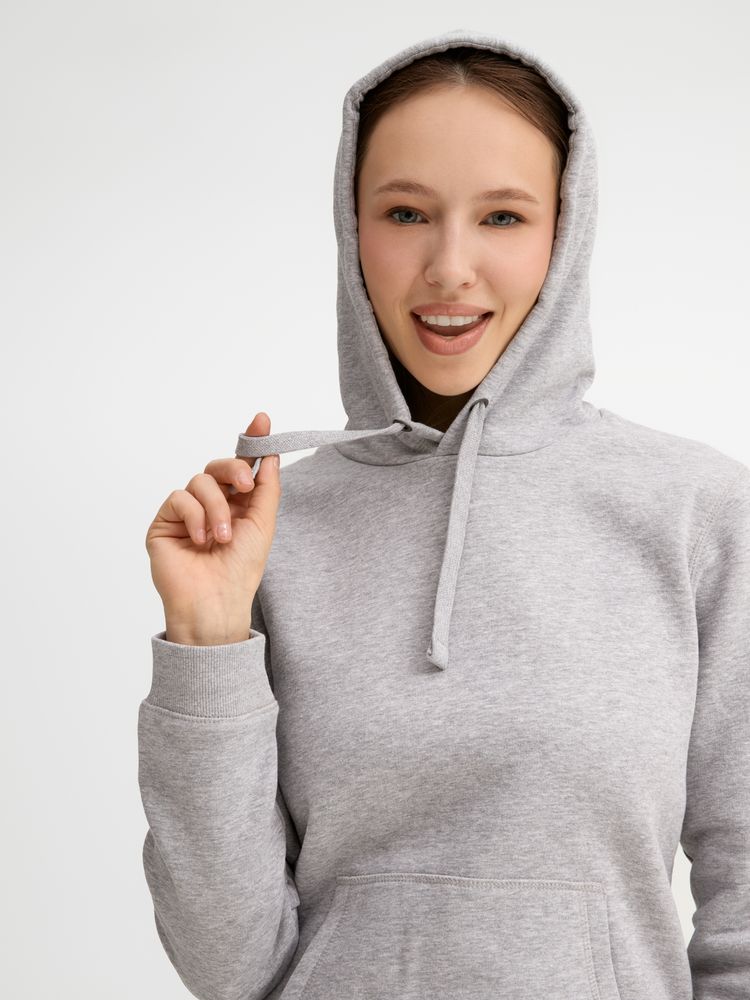 Толстовка женская Spencer Women, серый меланж, размер M