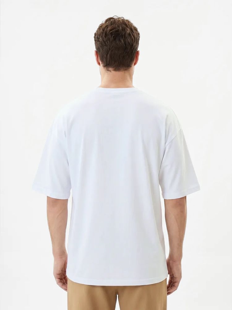 Футболка Oversize Premium 210, белая, размер XXL