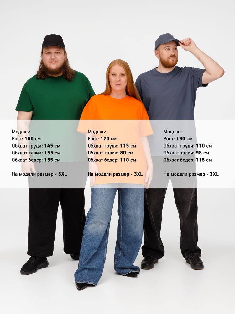 Футболка Imperial 190 темно-зеленая, размер 3XL