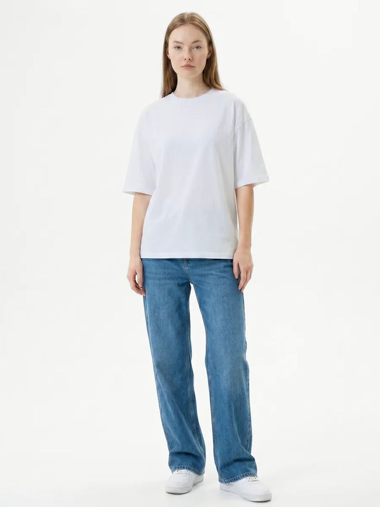 Футболка Oversize Premium 210, белая, размер XXL