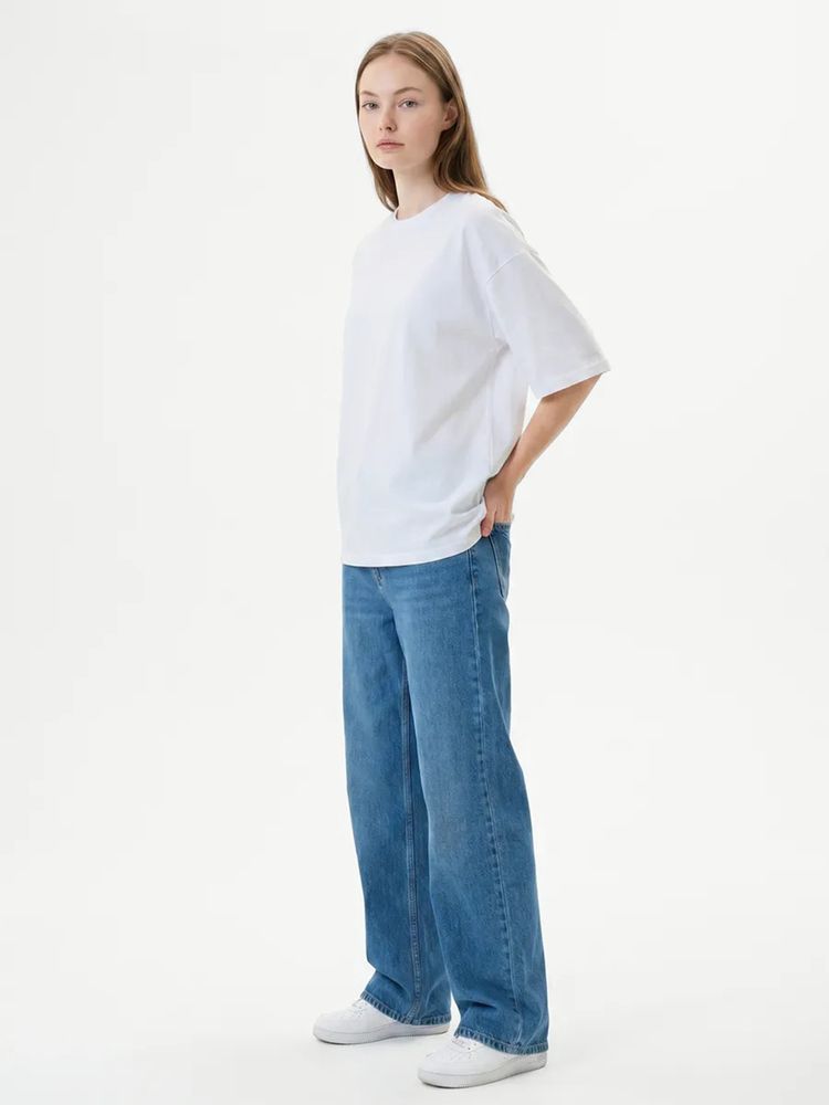 Футболка Oversize Premium 210, белая, размер XXL