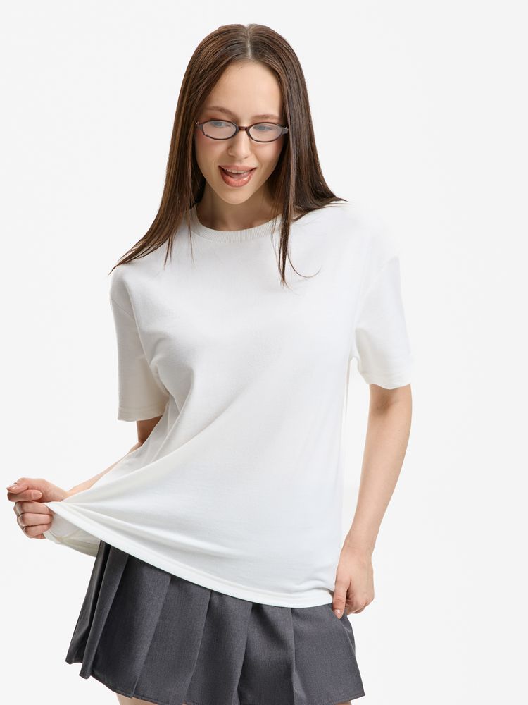 Футболка унисекс Durington, белая, размер XL/XXL