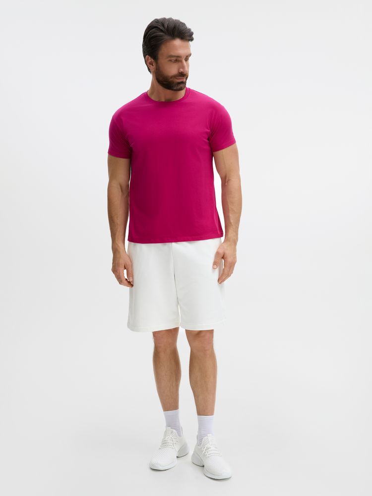 Футболка Imperial 190 ярко-розовая (фуксия), размер L