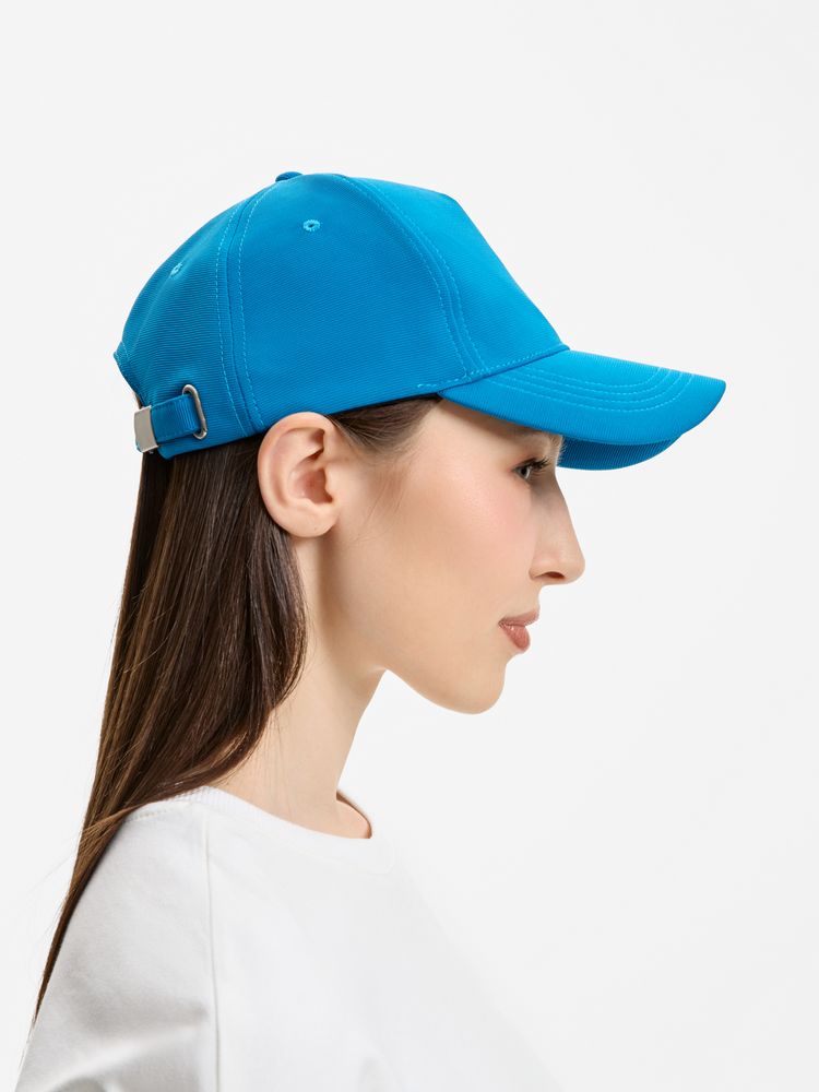 Бейсболка Yonkers, ярко-голубая