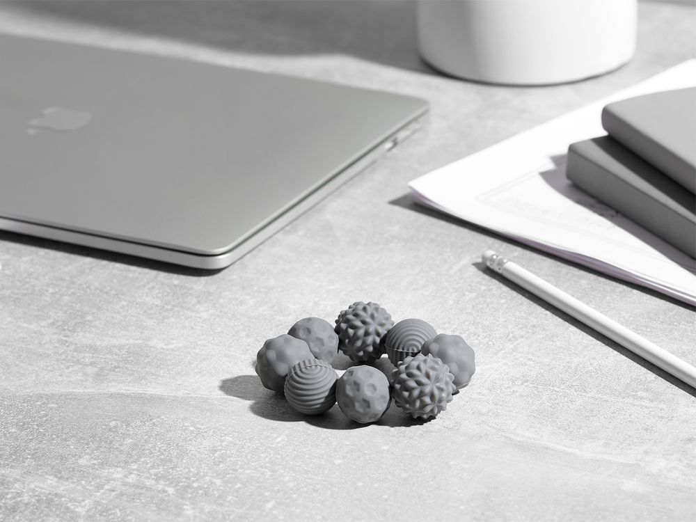 Магнитный антистресс Snippet, серый