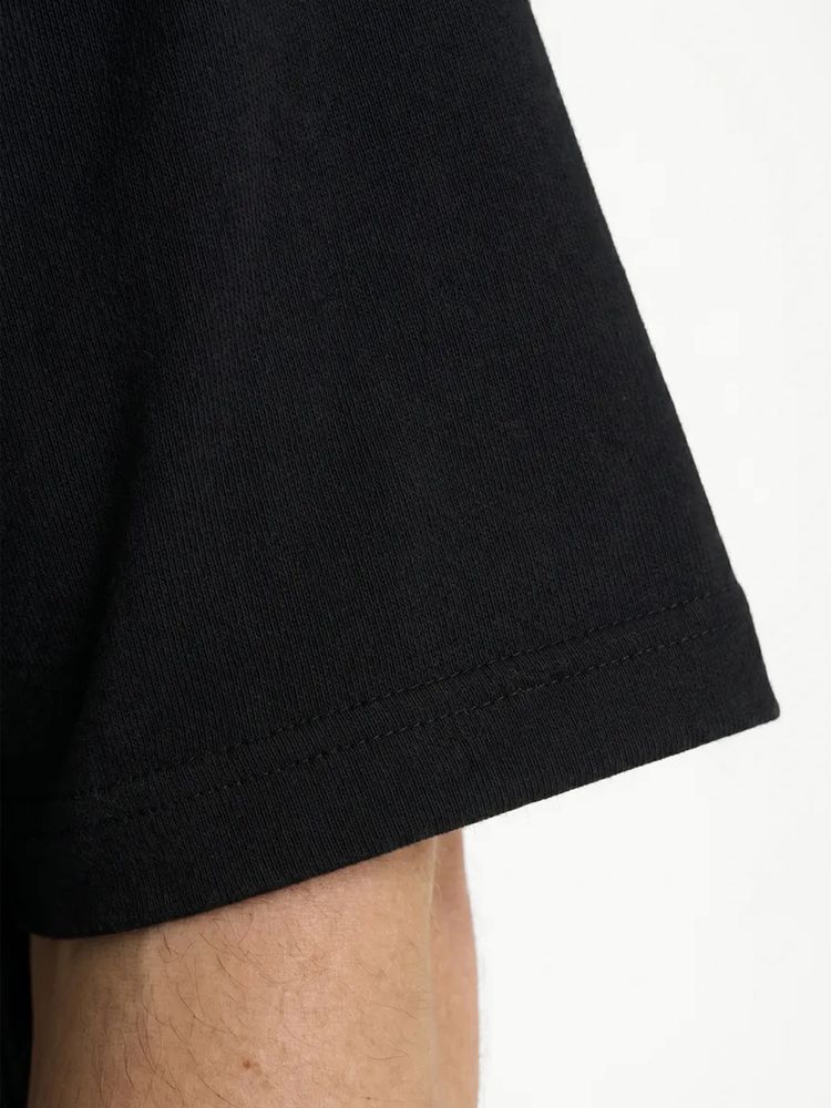 Футболка Oversize Premium 210, черная, размер XL
