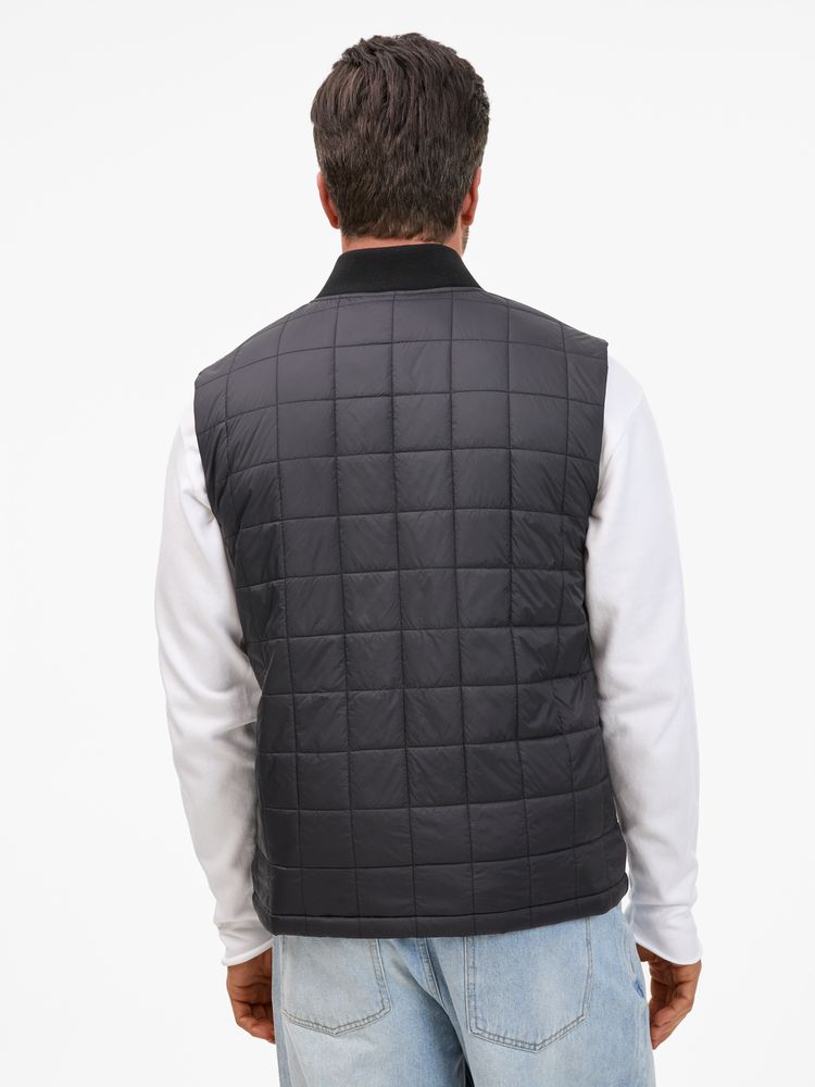 Жилет унисекс Warmbridge, черный, размер 3XL