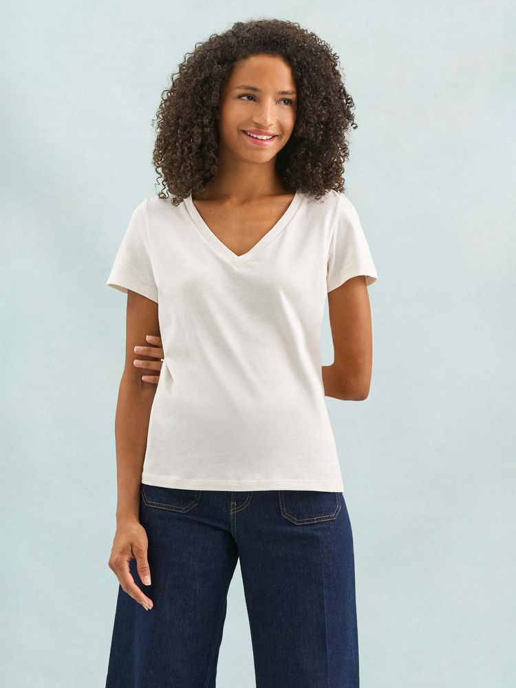 Футболка женская Regent Women с V-образным вырезом, ярко-синяя (royal), размер L