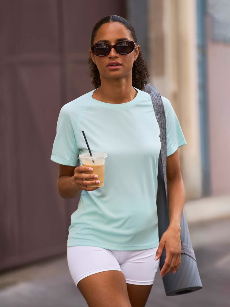 Футболка спортивная женская Vortex Women, ярко-синяя (royal), размер XS