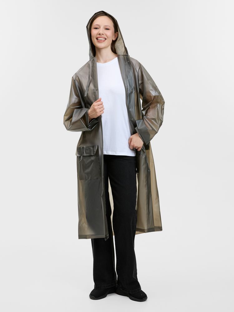 Дождевик RainDrop, серый, размер XL/XXL