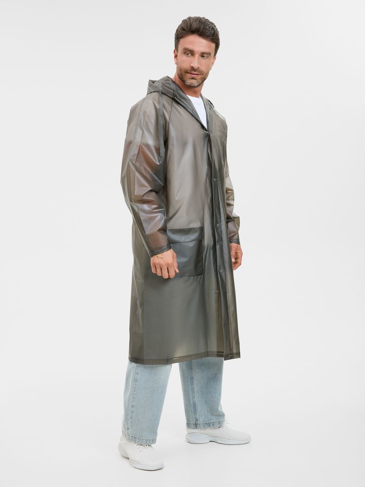 Дождевик RainDrop, серый, размер XL/XXL