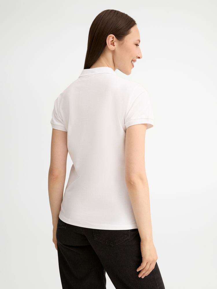 Рубашка поло женская People 210 белая, размер XL