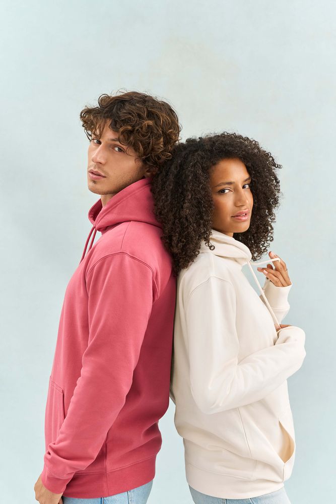 Худи унисекс Condor, розовое (лососевое), размер L