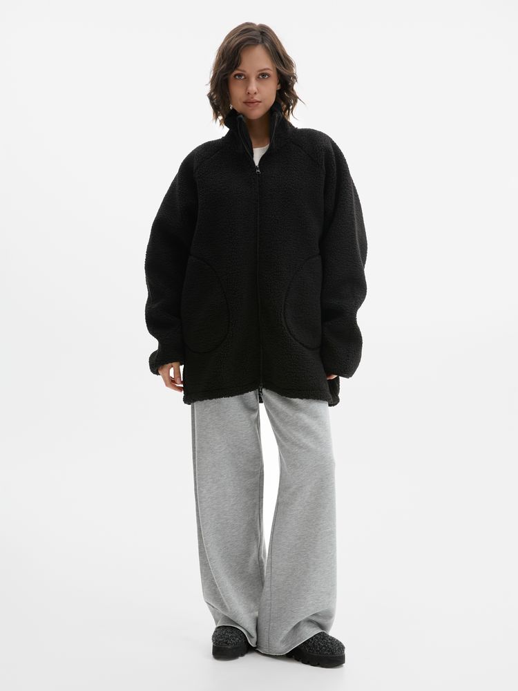 Куртка унисекс Oblako 2.0, черная, размер S