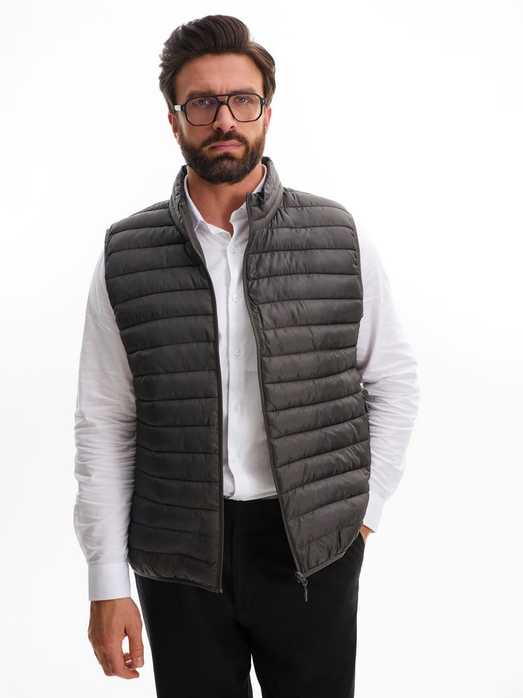 Жилет мужской Stream BW Men, темно-серый, размер 3XL