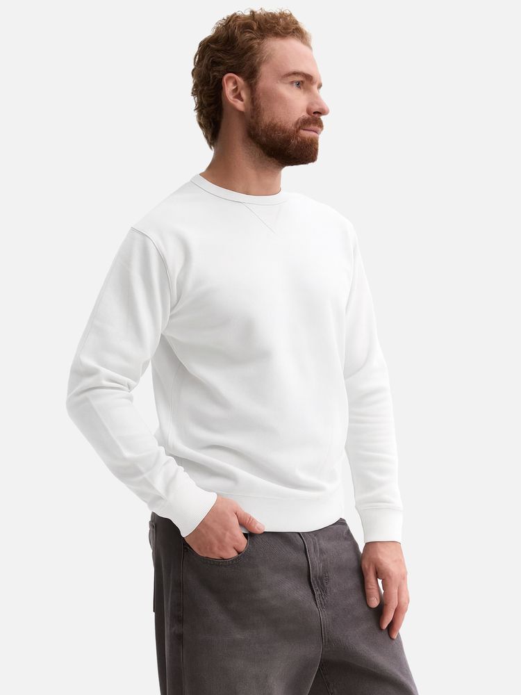 Толстовка унисекс Sully белая, размер L